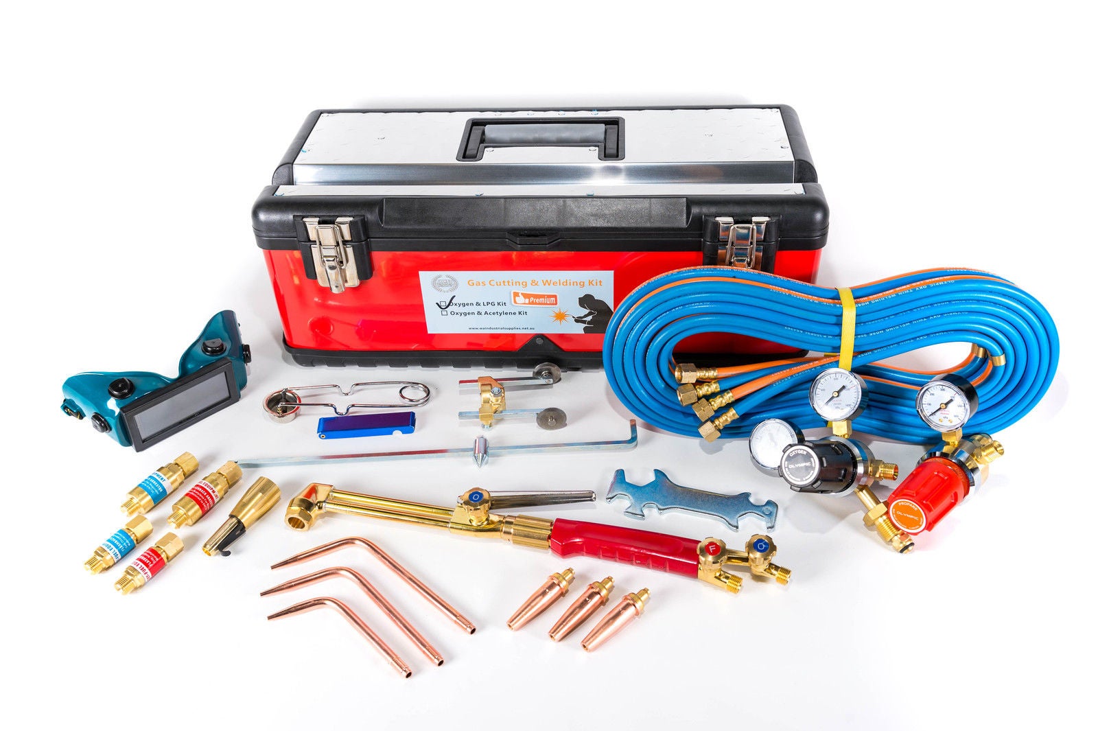 Olympic OXY LPG PREMIUM PROFESSIONAL GAS CUTTING WELDING KIT